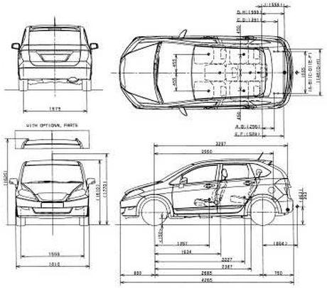 Honda Fr-V • Dane Techniczne • Autocentrum.pl