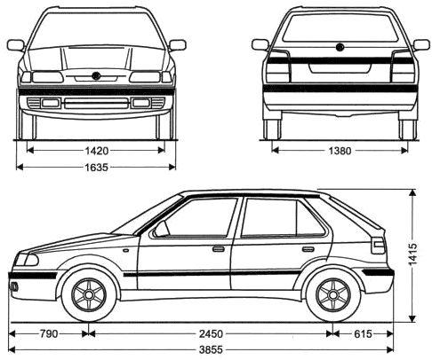 Skoda Felicia I Hatchback Dane Techniczne Autocentrum Pl