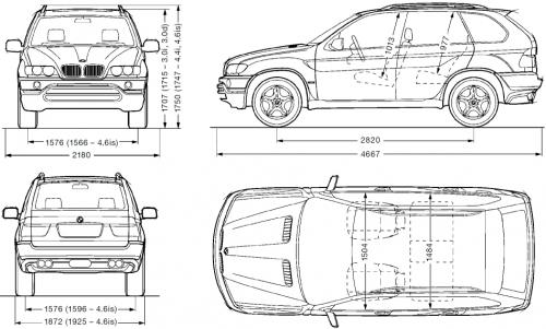 BMW X5 E53 • Dane techniczne • AutoCentrum.pl