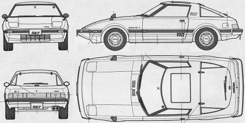 Mazda RX7 I • Dane techniczne • AutoCentrum.pl
