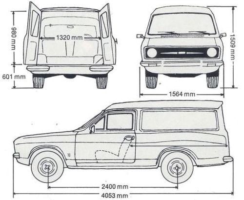 Ford Escort II Kombi • Dane techniczne • AutoCentrum.pl