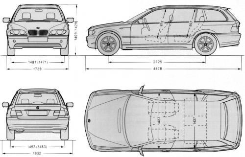 BMW Seria 3 E46 Touring • Dane techniczne • AutoCentrum.pl