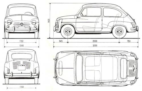 Fiat 600 Hatchback 3d • Dane techniczne • AutoCentrum.pl