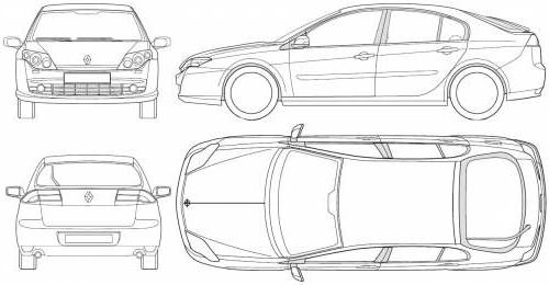 Renault Laguna III Hatchback • Dane techniczne