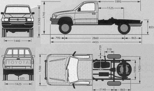 Toyota Hilux VI • Dane techniczne • AutoCentrum.pl