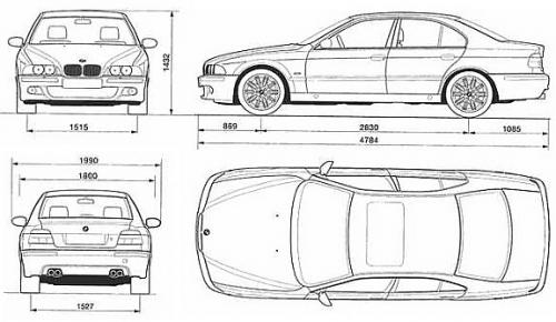 BMW Seria 5 E39 M5 Sedan • Dane techniczne • AutoCentrum.pl