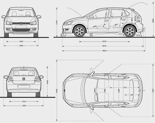 Volkswagen Polo V Hatchback 5d • Dane techniczne