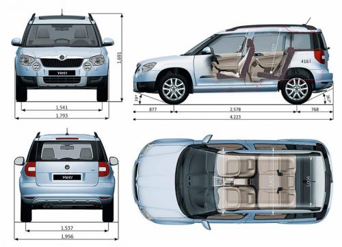 Skoda Yeti Minivan Dane Techniczne Autocentrum Pl