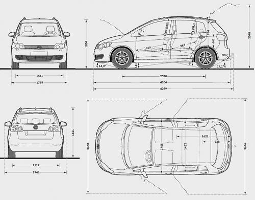 Volkswagen Golf Plus II • Dane techniczne • AutoCentrum.pl