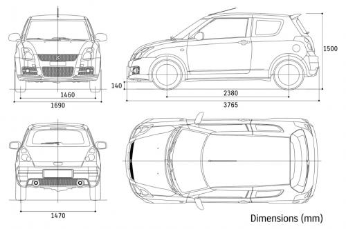 Suzuki Swift IV Hatchback 3d • Dane techniczne