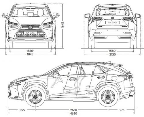 Lexus NX SUV • Dane techniczne • AutoCentrum.pl