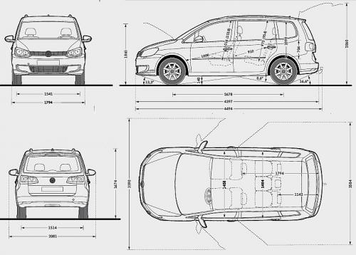 Volkswagen Touran II • Dane techniczne • AutoCentrum.pl