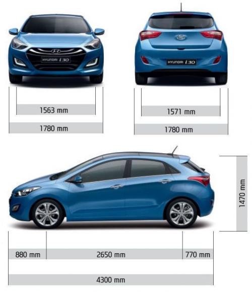 Hyundai i30 II Hatchback 5d • Dane techniczne • AutoCentrum.pl