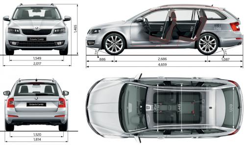 Skoda Octavia Iii Kombi Dane Techniczne Autocentrum Pl