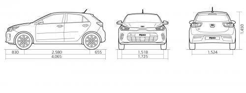 Kia Rio IV Hatchback 5d • Dane techniczne • AutoCentrum.pl