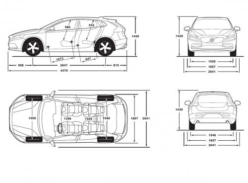 Volvo V40 Ii Hatchback Facelifting • Dane Techniczne • Autocentrum.pl