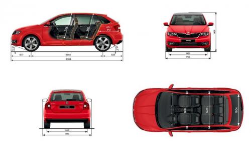 Skoda Rapid Ii Spaceback Facelifting Dane Techniczne Autocentrum Pl