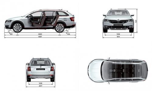 Skoda Octavia Iii Scout Kombi Dane Techniczne Autocentrum Pl