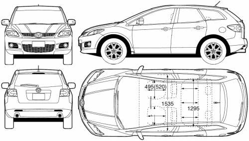 Mazda CX9 SUV • Dane techniczne • AutoCentrum.pl