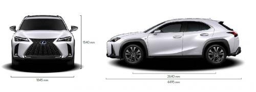 Lexus UX Crossover • Dane techniczne • AutoCentrum.pl