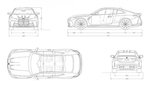 BMW Seria 4 G22-23-26 M4 Coupe • Dane techniczne • AutoCentrum.pl