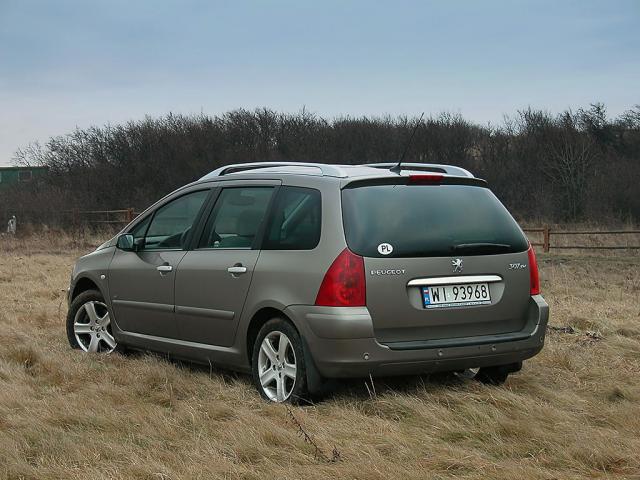 Peugeot 307 I • Dane techniczne • AutoCentrum.pl