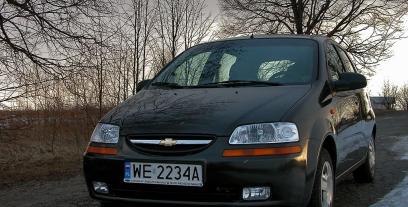Chevrolet Aveo T250 Hatchback 5d 1.4 i 83KM 61kW 2006-2010