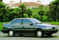 Hyundai Pony IV Sedan 1.3 72KM 53kW 1990-1995