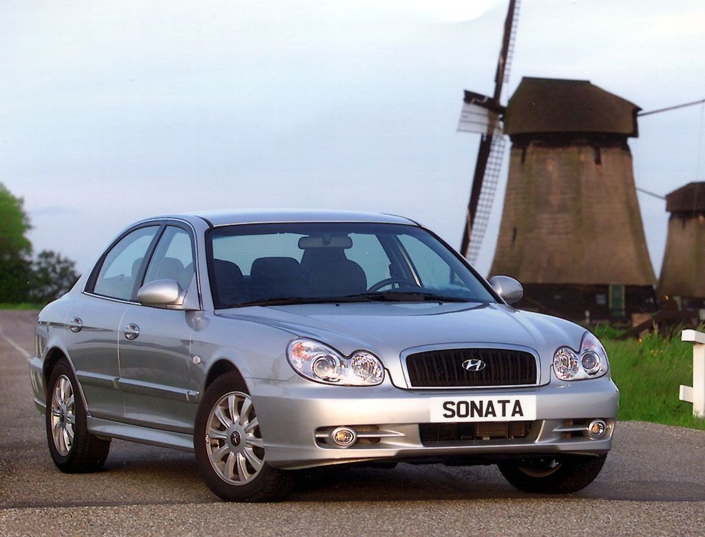 Hyundai Sonata 2002 - Galerie prasowe - Galeria • AutoCentrum.pl