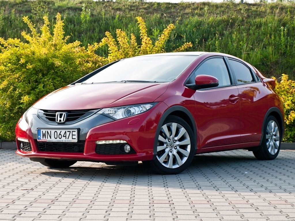 tappetino in gomma per conducente per: Honda Civic VIII (UFO) hatchback ( 2006-2012