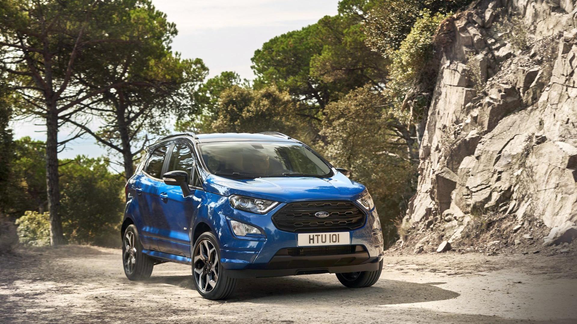 Ombrellone Parasole Auto Per Ford Ecosport ST Line 2018-2024 - Protezione UV E Isolamento Termico, Pieghevole