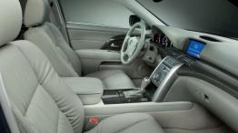 Honda Legend 2008 - widok ogólny wnętrza z przodu