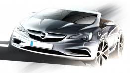 Opel Cascada - szkic auta