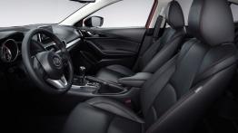 Mazda 3 III sedan (2014) - widok ogólny wnętrza z przodu