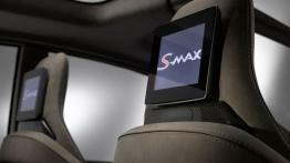 Ford S-Max Concept (2013) - ekran systemu multimedialnego w zagłówku