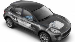 Porsche Macan (2014) - schemat konstrukcyjny auta
