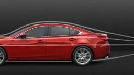 Mazda 6 III Sedan Facelifting (2015) - schemat aerodynamiki nadwozia