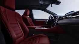 Lexus RX IV 350 F-Sport (2016) - widok ogólny wnętrza z przodu