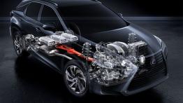 Lexus RX IV 450h (2016) - schemat konstrukcyjny auta