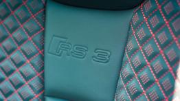 Audi RS3 - galeria redakcyjna - fotel kierowcy, widok z przodu