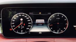 Mercedes-Benz S560 Coupe 4.0 V8 469 KM - galeria redakcyjna - zestaw wska?ników