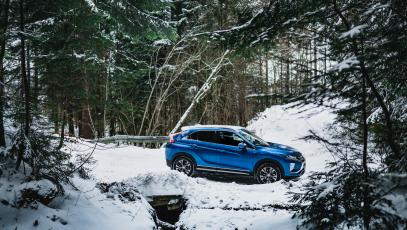 #Mitsubishi #EclipseCross #zima