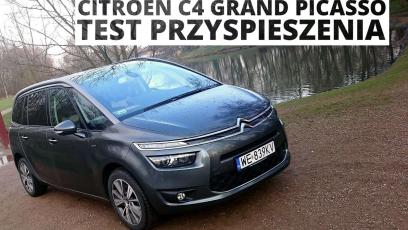 Pomiar Citroen Grand C4 Picasso Ii Grand Picasso 1.6 E-Hdi 114Km 84Kw Od 2013 - Przyspieszenia, Zużycia Paliwa, Wyciszenia • Autocentrum.pl