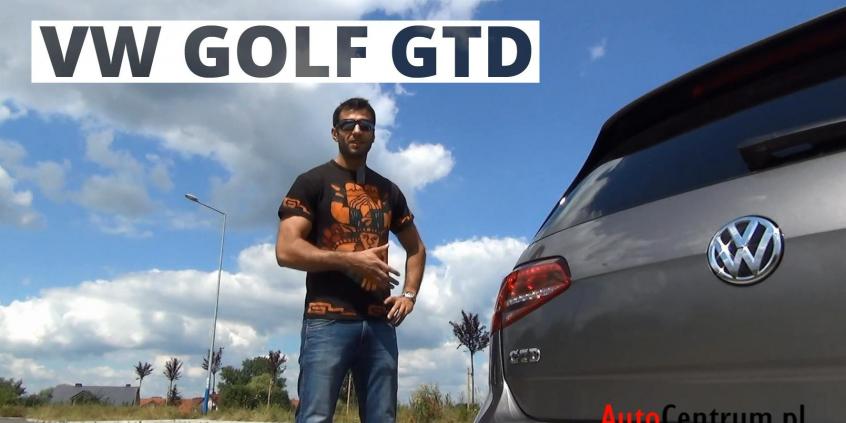 [HD] Volkswagen Golf GTD 2.0 TDI-CR 184 KM, 2014 - test AutoCentrum.pl
