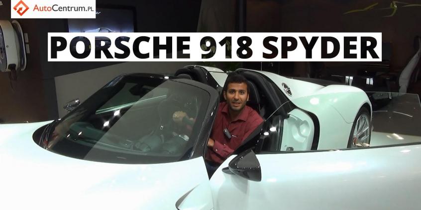 Paryż 2014 - prezentacja Porsche 918 Spyder