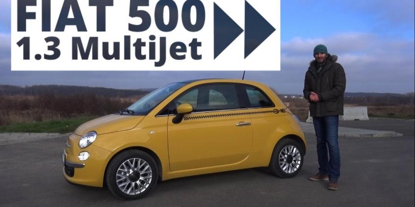 Fiat 500 1.3 MultiJet 95 KM skrót testu AutoCentrum.pl