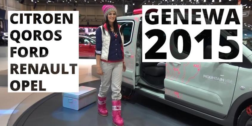 Genewa 2015 - Citroen, Qoros, Ford, Renaut, Opel 