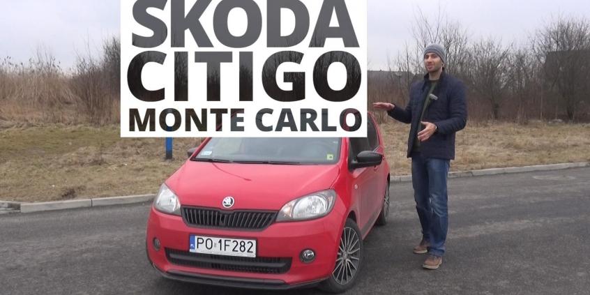Skoda Citigo Monte Carlo 1.0 MPI 75 KM, 2015 - test AutoCentrum.pl