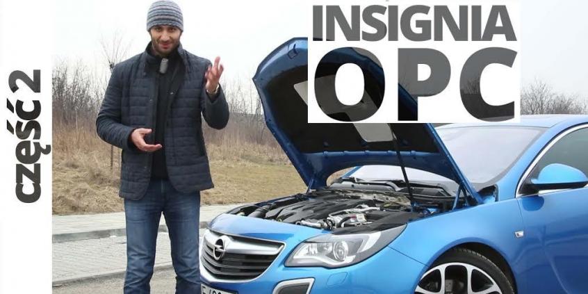 Opel Insignia OPC 2.8 V6 Turbo ECOTEC 325 KM, 2015 - techniczna część testu