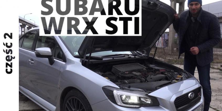 Subaru WRX STI 2.5 300 KM, 2015 - techniczna część testu